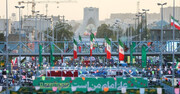 جشنِ عید غدیر کے موقع پر تہران میں 10 کلومیٹر طویل غدیری دسترخوان / عوام کی بھرپور شرکت