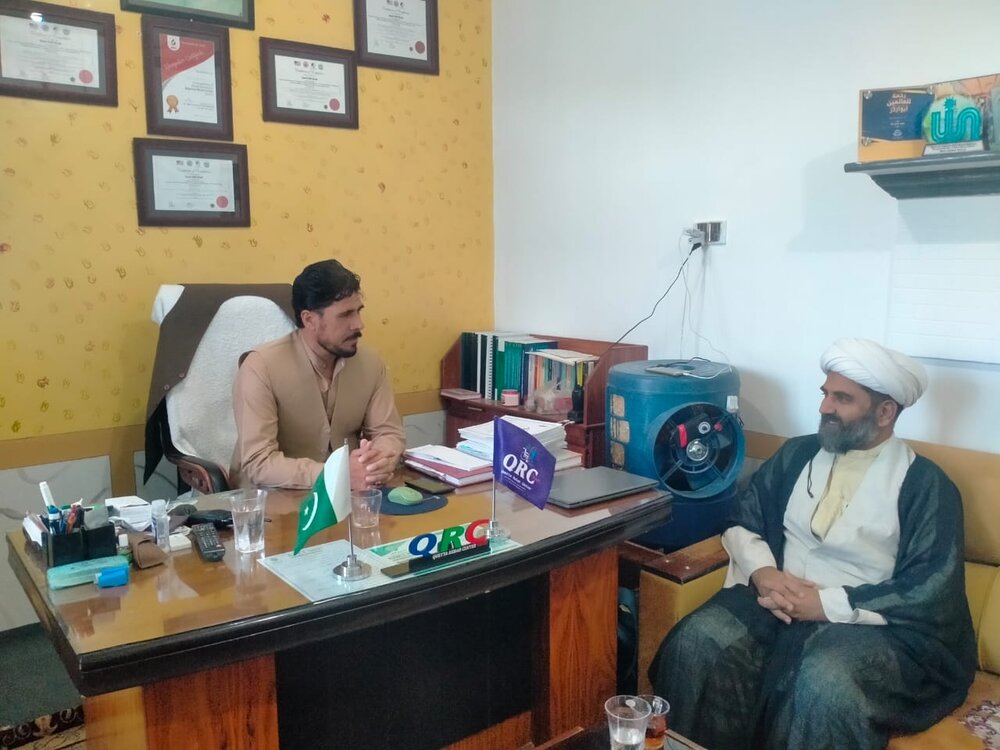 علامہ ڈومکی کا کوئٹہ میں ادارۂ برائے انسدادِ منشیات و نفسیاتی امراض کا دورہ