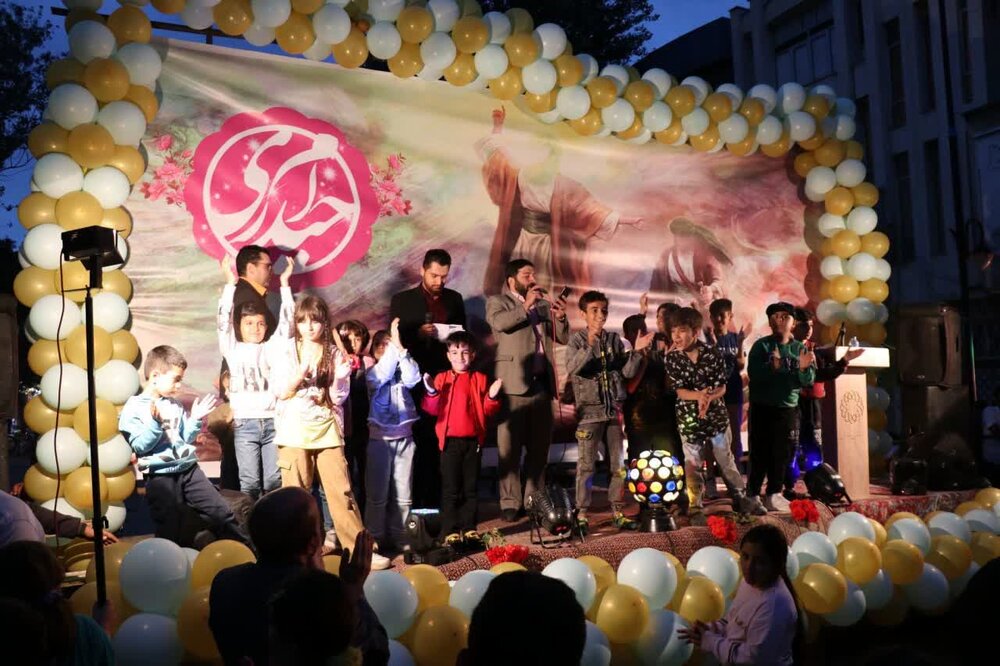 کاروان شور و شادی عید بزرگ غدیر در اردبیل برگزار شد + عکس
