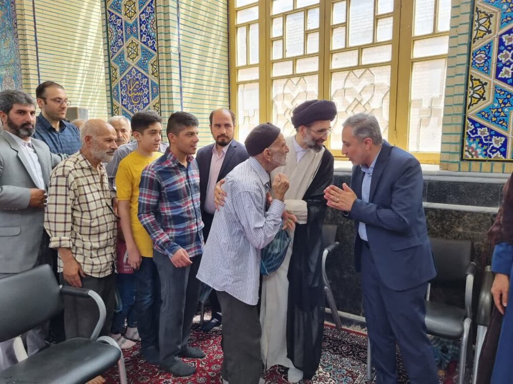 جشن بزرگ عید غدیر در مسجد صادقیه کاشان برگزار شد+ تصاویر