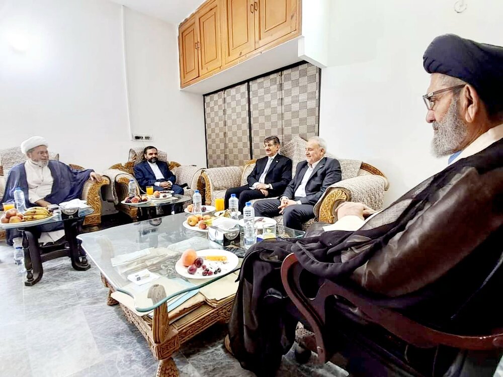 قائد ملت جعفریہ پاکستان سے ایرانی اور عراقی سفیر کی اہم ملاقات