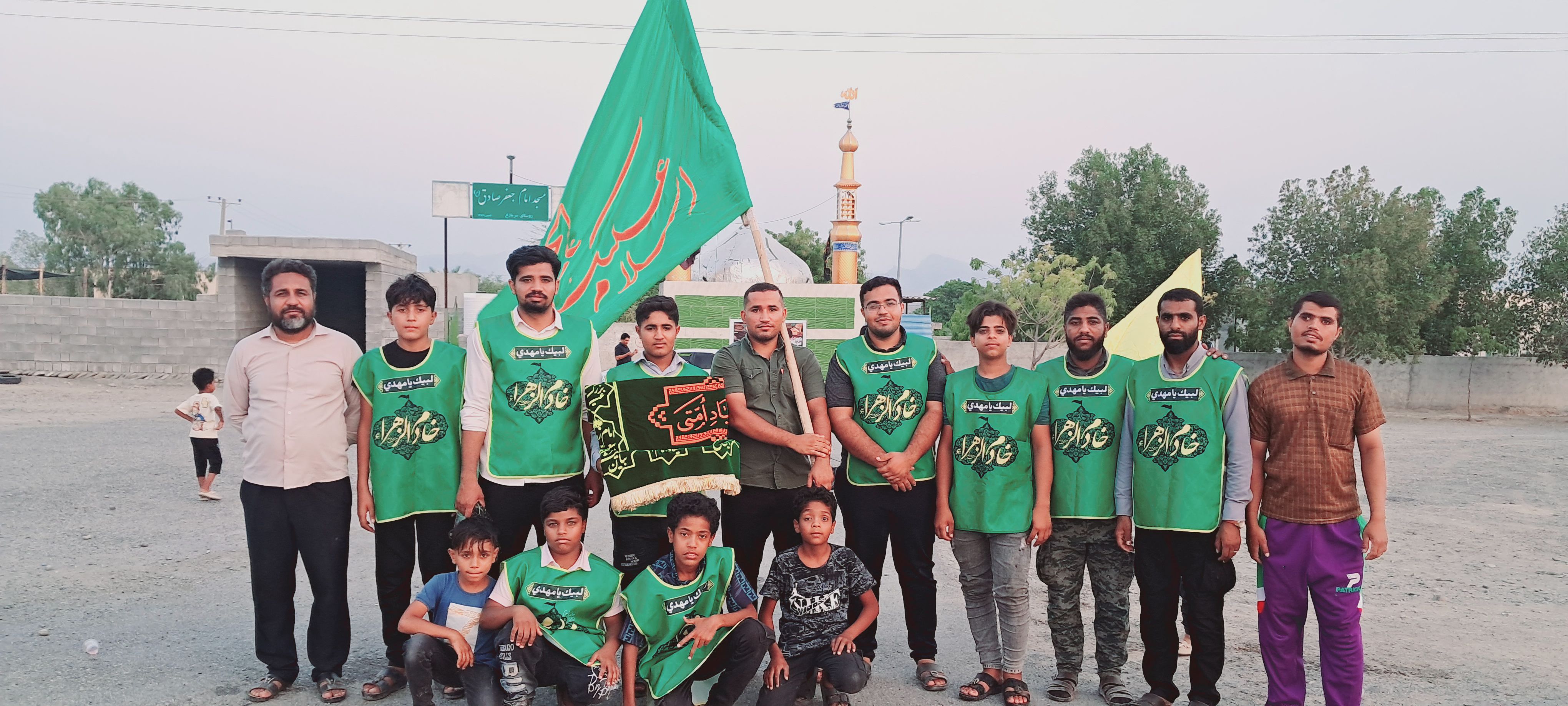 فعالیت ایستگاههای صلواتی عید غدیر در روستای سرمازغ شهر سندرک