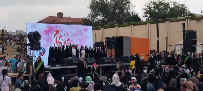 حضور صدها هزار نفری زنجانی‌ها در جشن کیلومتری «رهروان غدیر»