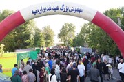 برپایی جشن یک کیلومتری غدیر خم در ارومیه+ عکس