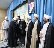 تصاویر/ تلبس طلاب حوزه علمیه یزد به لباس مقدس روحانیت در روز عید غدیر