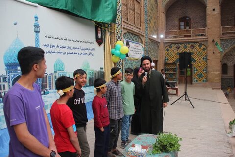 تصاویر/ جشن بزرگ عید غدیر در مدرسه سردارین حوزه علمیه قزوین