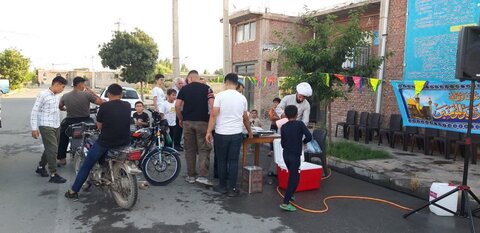تصاویر/ جشن یک کیلومتری در شهر نقده