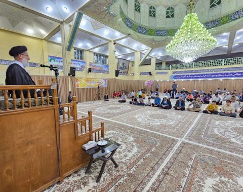 تصاویر/ جشن عید سعید غدیر خم در حسینیه سنندج با حضور حجت الاسلام و المسلمین پورذهبی