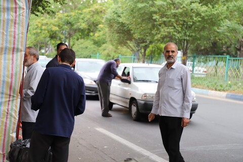 تصاویر/ ایستگاه صلواتی چله خدمت "قرارگاه حوزوی عهد خدمت حوزه علمیه استان آذربایجان شرقی"