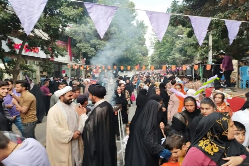 مردم شهر سنقر و کلیایی مهمان سفره امیرمؤمنان علی(ع) شدند