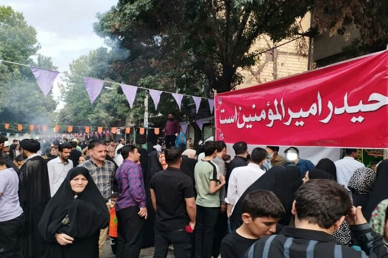 مردم شهر سنقر و کلیایی مهمان سفره امیرمؤمنان علی(ع) شدند