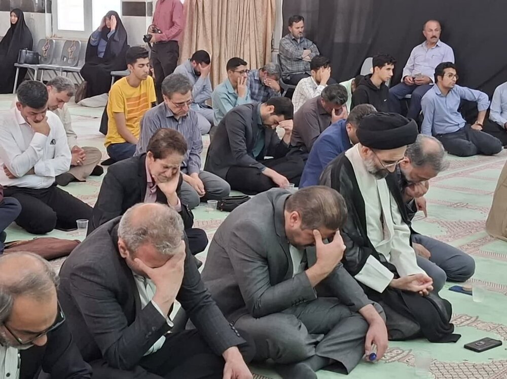 اربعین شهدای خدمت و بزرگداشت شهید یوسف احمد در کاشان برگزار شد