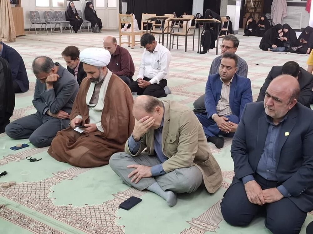 اربعین شهدای خدمت و بزرگداشت شهید یوسف احمد در کاشان برگزار شد