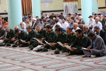 تصاویر/ مراسم اربعین شهدای خدمت در تکاب