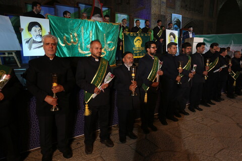 مراسم بزرگداشت شهدای هفت تیر وشهدای خدمت در مسجد سید اصفهان‎