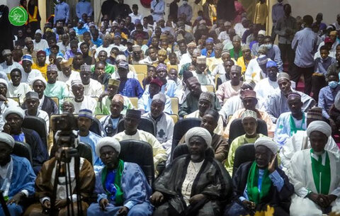 دیدار اعضای جنبش اسلامی نیجریه با شیخ ابراهیم زکزاکی