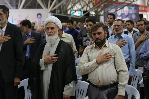 مراسم چهلمین روز شهادت شهدای خدمت در اصفهان‎