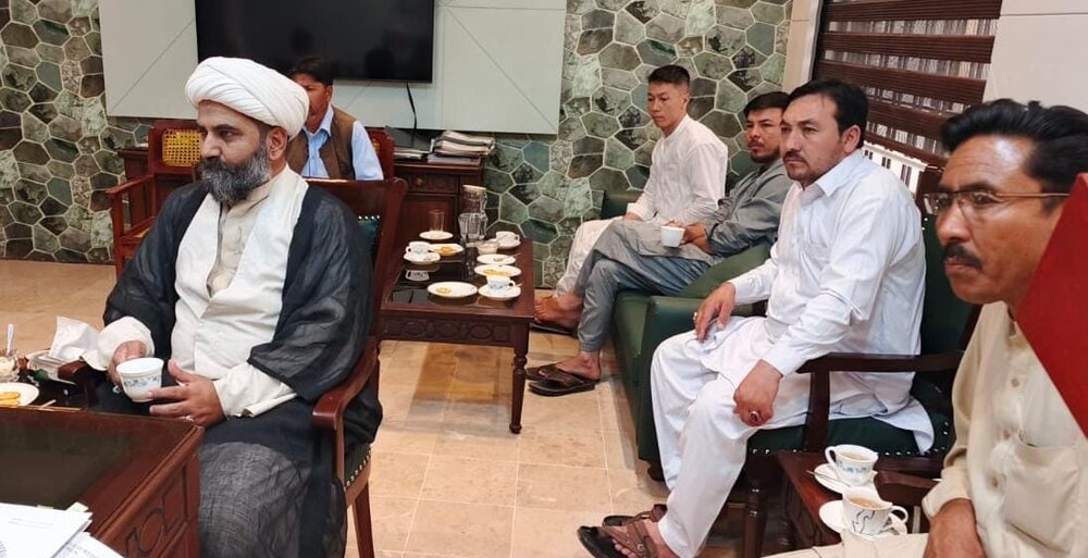 ایم ڈبلیو ایم کے رہنما کی وفد کے ہمراہ آئی جی بلوچستان سے ملاقات