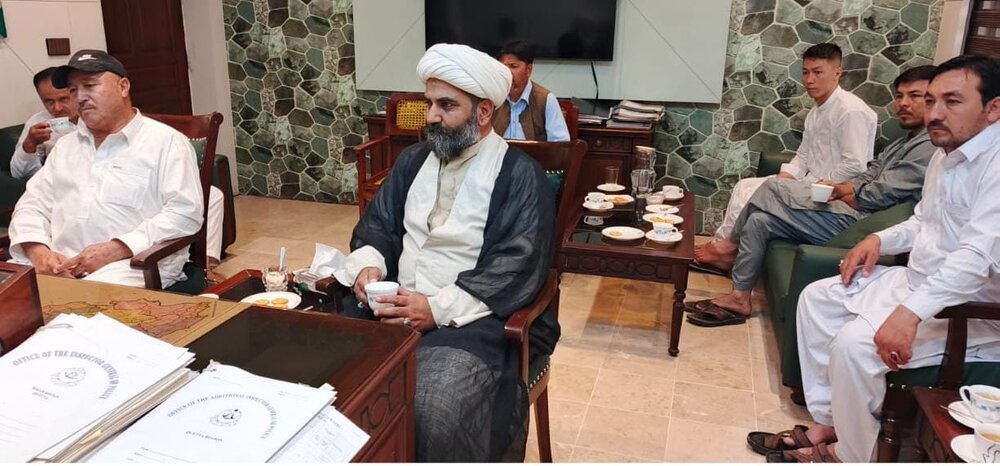 ایم ڈبلیو ایم کے رہنما کی وفد کے ہمراہ آئی جی بلوچستان سے ملاقات