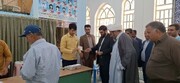 تصاویر/ حضور مردم ازنا در پای صندوق های رای