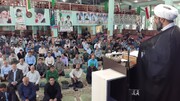 تصاویر/ اقامه نماز جمعه شهرستان پارس آباد