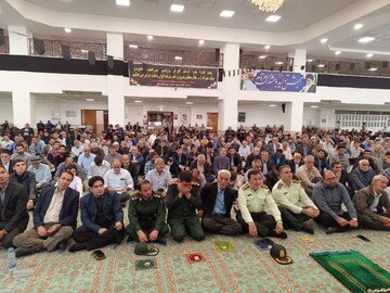تصاویر/ اقامه نماز جمعه شهرستان مشگین شهر