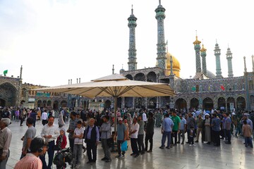 شکوه جشن انتخاب چهاردهم در خاستگاه انقلاب + فیلم و عکس