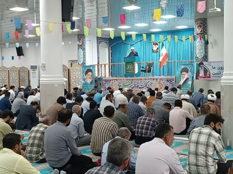 نمازجمعه جم به روایت تصویر