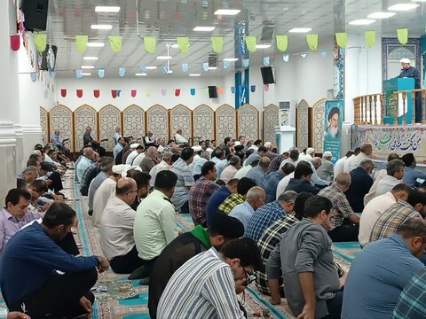 نمازجمعه جم به روایت تصویر