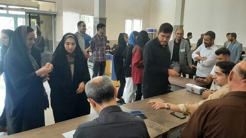 تصاویر/ حماسه حضورر مردم آذربایجان غربی پای صندوق های رای