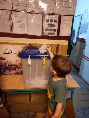 تصاویر/حضور پرشور مردم سنجان در انتخابات ریاست‌جمهوری