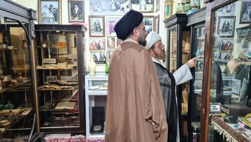 بازدید مدیر حوزه علمیه خوزستان از مدرسه علمیه و موزه آیت الله انصاری اهواز