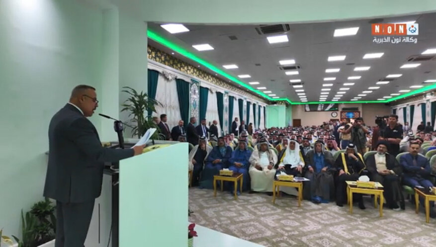 قبائل العراق تجتمع في كربلاء وتبعث رسالة للمرجع السيستاني + فيديو