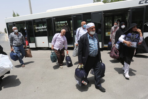 بازگشت حجاج بیت الله الحرام به اصفهان‎