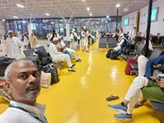 ईमान बढ़ाने वाली दुआओं की छाया में खाना ए खुदा के मेहमानों की स्वदेश वापसी