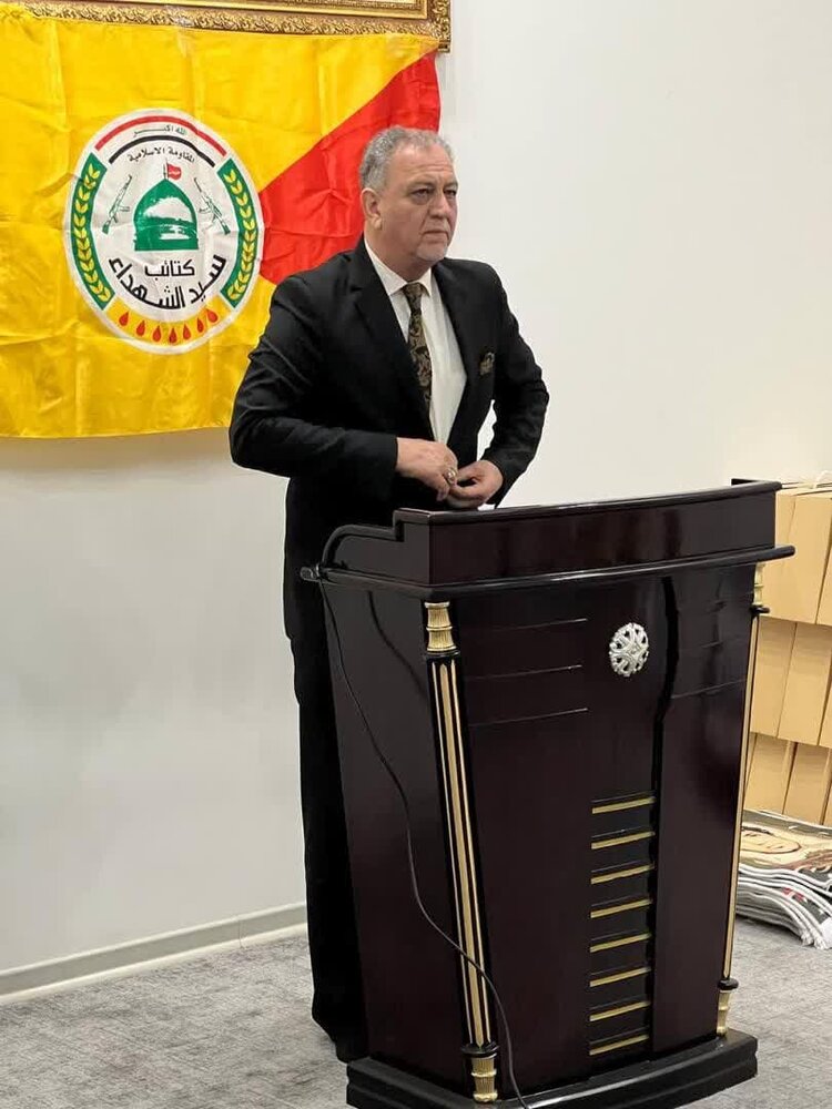 تجلیل کتائب سید الشهدا از خانواده شهدای مقاومت در مشهد مقدس+ تصاویر