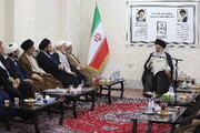 Ayat. Bushehri meets with Officials of Media and Cyberspace Center of Seminaries