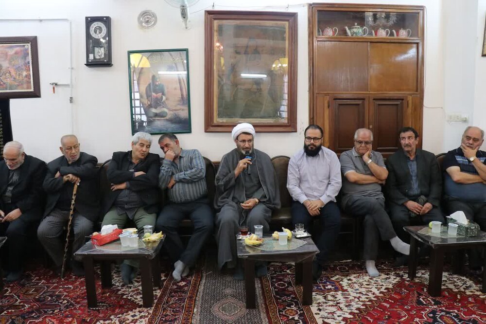 جلسه مدیر کل تبلیغات اسلامی اردبیل با هیئات امنای مسجد اوچدکان اردبیل