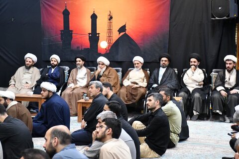 تصاویر/ مراسم اعلان عزا در مسجد جنرال ارومیه