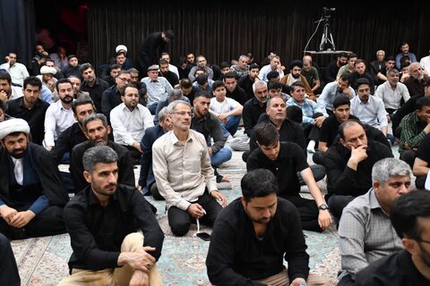 تصاویر/ مراسم اعلان عزا در مسجد جنرال ارومیه