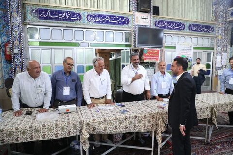 تصاویر/حال‌وهوای شعب‌اخذ رأی یزد در دور دوم انتخابات ریاست‌جمهوری