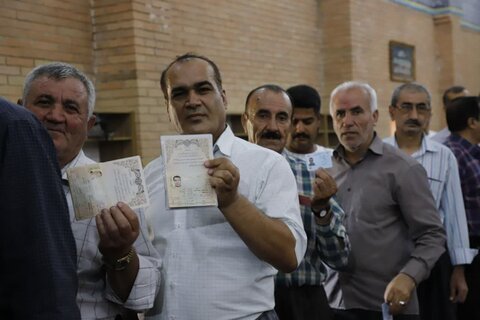 تصاویر/ حضور حماسه مردم کردستان در انتخابات ریاست جمهوری