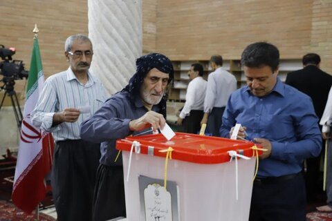 تصاویر/ حضور حماسه مردم کردستان در انتخابات ریاست جمهوری