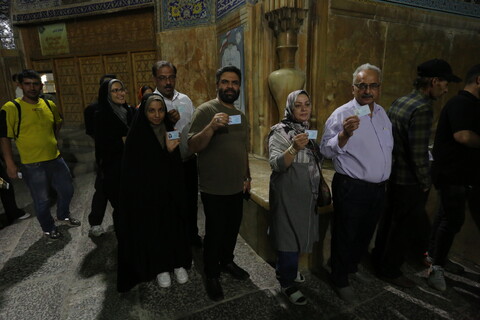 حضور پرشور مردم اصفهان در  مرحله دوم چهاردهمین دوره انتخابات ریاست جمهوری