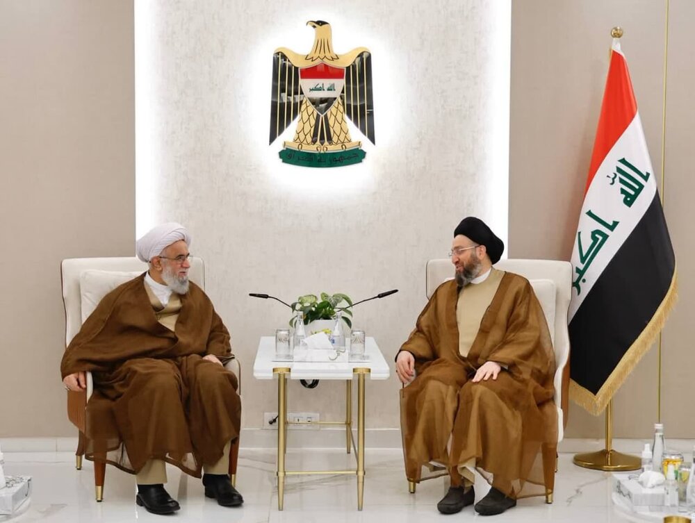 Ammar al-Hakim meets with Secretary-General of Ahl al-Bayt World Assembly