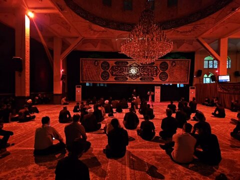 تصاویر/مراسم دهه اول محرم در حسینیه بزرگ سنندج