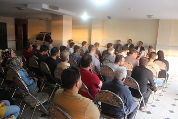 بررسی مشکلات اهالی کوی شهید بهشتی با حضور صوفی + تصاویر