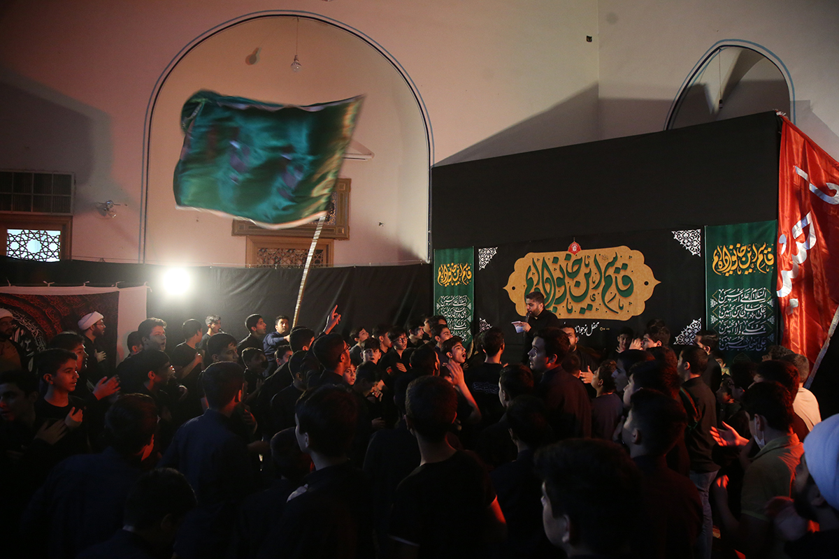 Mourning Ceremony of Teenagers in Lady Masuma Shrine