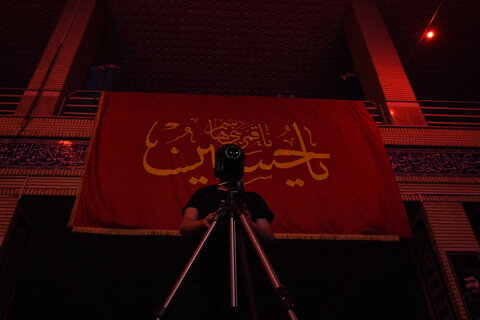 تصاویر/ مراسم سوگواری شب سوم محرم در مصلی ارومیه