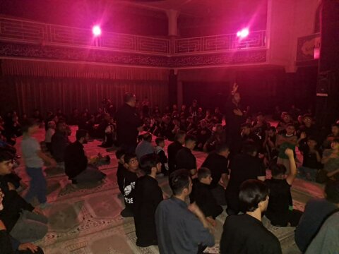 تصاویر/ مراسم عزاداری محرم حسینی در شهرستان کامیاران